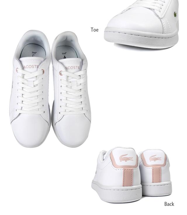 【箱アウトレット】LACOSTE CARNABY EVO BL 21 1 SFA レディース用スニーカーシューズ 22.5 23 23.5 24 24.5 ラコステ No.sh1699_2