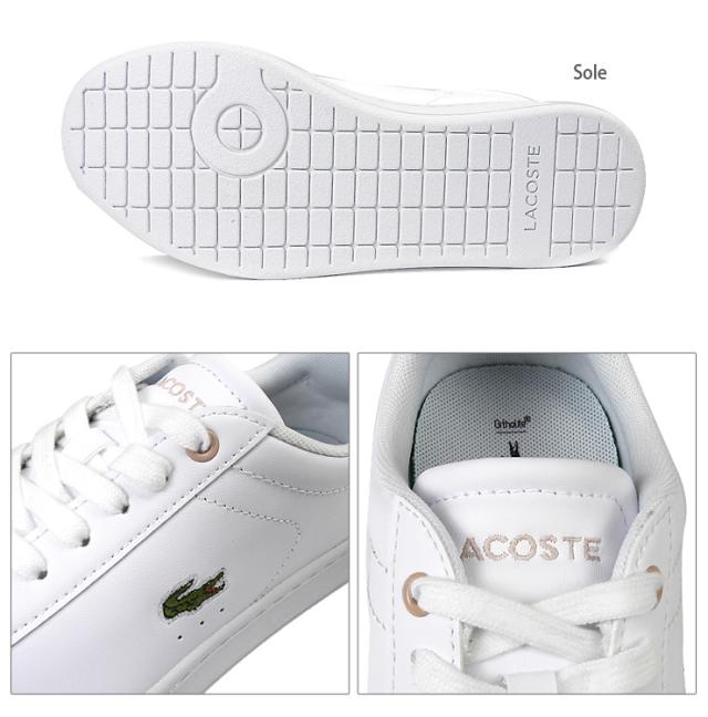 【箱アウトレット】LACOSTE CARNABY EVO BL 21 1 SFA レディース用スニーカーシューズ 22.5 23 23.5 24 24.5 ラコステ No.sh1699_3