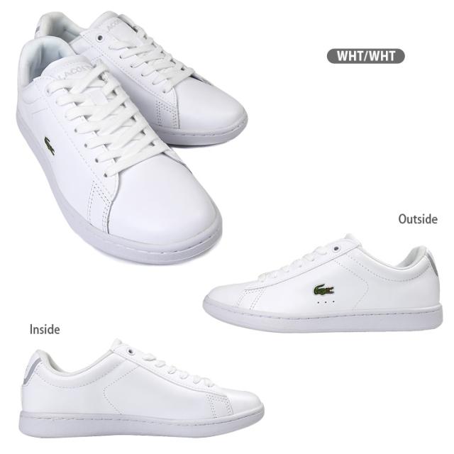【箱アウトレット】LACOSTE CARNABY EVO BL 21 1 SFA レディース用スニーカーシューズ 23 23.5 24 24.5 ラコステ No.sh1700_1
