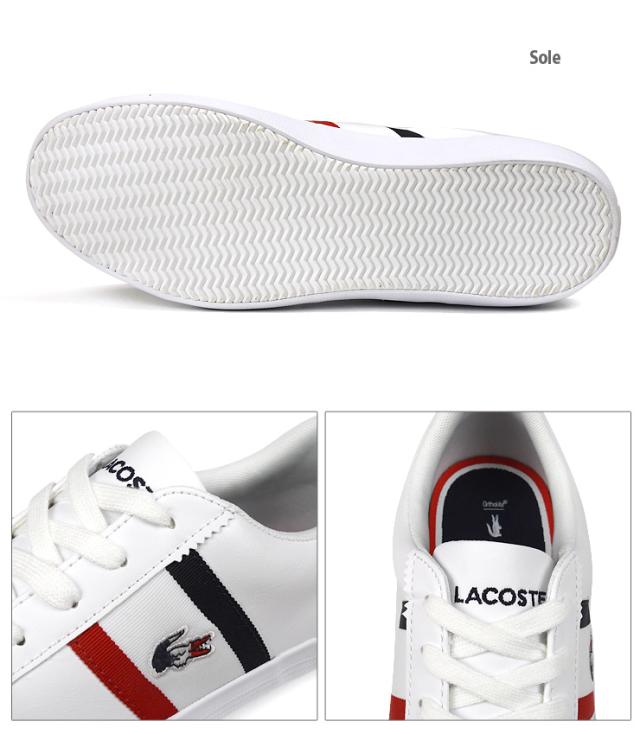 【箱アウトレット】LACOSTE LEROND TRI 1 QSP CFA レディース スニーカー シューズ 23 23.5 24 24.5 ホワイト ラコステ No.sh1991 箱アウトレット】LACOSTE LEROND TRI 1 QSP CFA レディース スニーカー