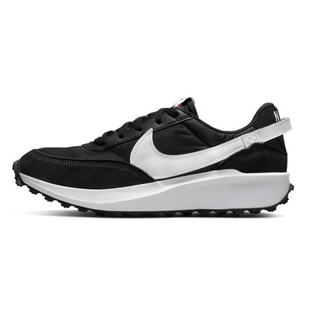 【箱アウトレット】WMNS NIKE WAFFLE DEBUT ローカット スニーカー シューズ BLACK/WHITE-ORANGE-CLEAR レディース 23 23.5 24 24.5 25 DH9523 002 ナイキ ワッフルデビュー 女性 ウィメンズ 靴 紐 レースアップ 黒 ブラック BLACK sh2154