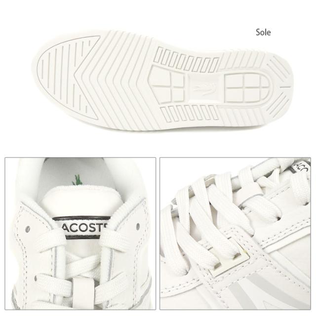 【箱アウトレット】LACOSTE レディース ローカット スニーカー シューズ 23 23.5 24 24.5 ホワイト 42SFA0076 L001 0321 1 SFA ラコステ 靴 くつ レースアップ 紐 ひも 女性 婦人 白 WHITE WHT/OFF WHT sh2138 箱アウトレット】LACOSTE レディース ローカット スニーカー シューズ