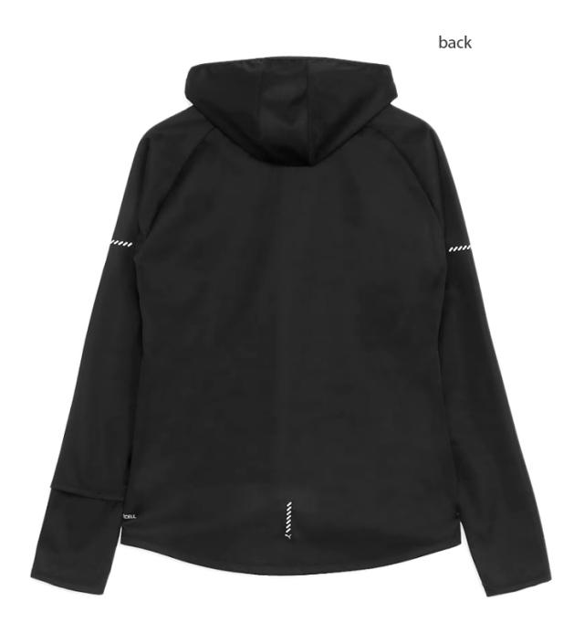 【大きいサイズあり】PUMA ランニング RF 防風 ニットフーディー ユニセックス S L XL XXL ブラック 526151 01 プーマ ジャケット アウター 薄手 薄地 男性 紳士 レディース 婦人 シンプル 無地 長袖 ジッパー ジップアップ 前開き 黒 PUMA BLACK 2884_2