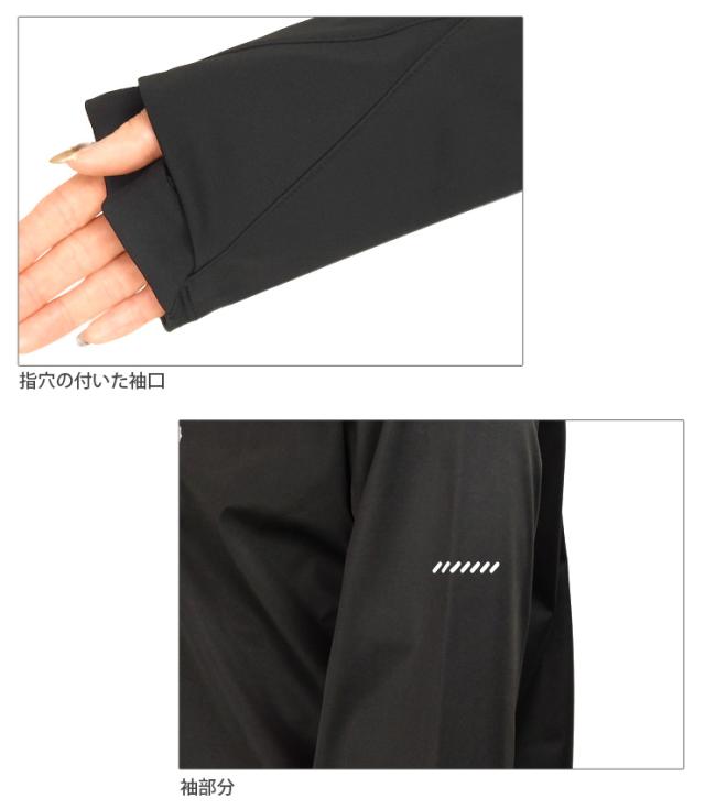 【大きいサイズあり】PUMA ランニング RF 防風 ニットフーディー ユニセックス S L XL XXL ブラック 526151 01 プーマ ジャケット アウター 薄手 薄地 男性 紳士 レディース 婦人 シンプル 無地 長袖 ジッパー ジップアップ 前開き 黒 PUMA BLACK 2884_5