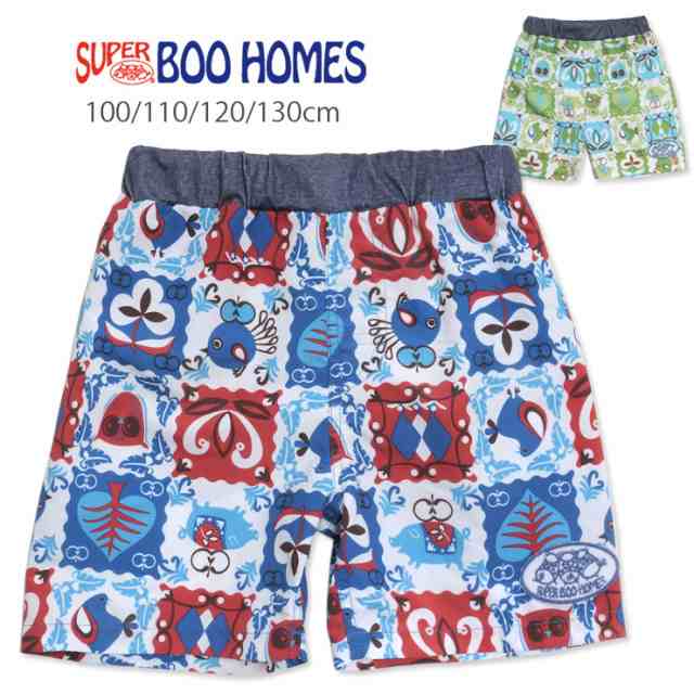 SUPER BOO HOMES スーパーブーホームズ キッズ・ジュニア水着 100 110 ...