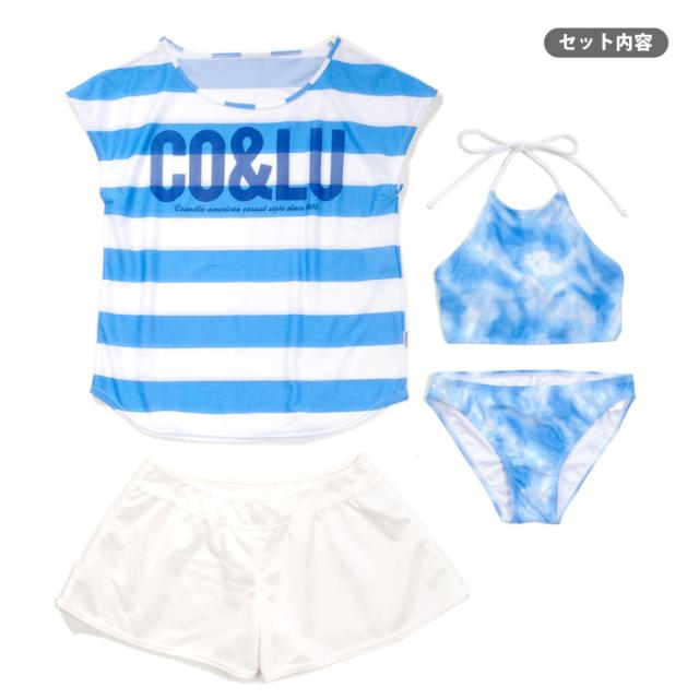 COCOLULU ココルル レディースビキニ水着4点セットアップ 5S 7S 9M 11L