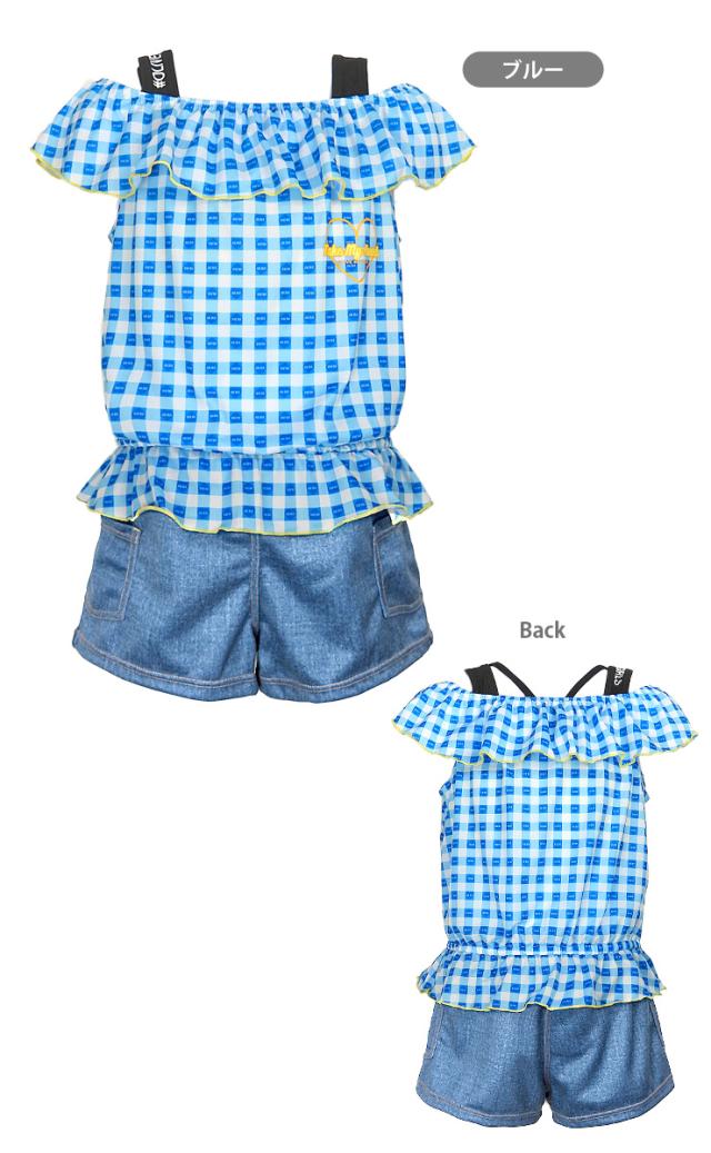 オリーブデオリーブ セパレート 水着 4点セット 女の子 キッズ