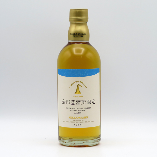 ニッカ 余市蒸溜所限定 ブレンデッドウイスキー 500ml 40% レビュー】余市蒸溜所限定ブレンデッドウイスキー40%の味と評価
