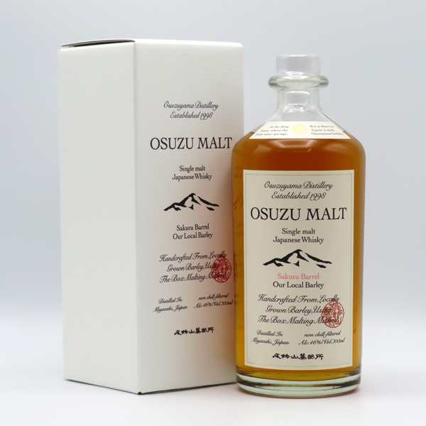 OSUZU MALT（尾鈴モルト） サクラバレル 46度 700ml （専用BOX入）