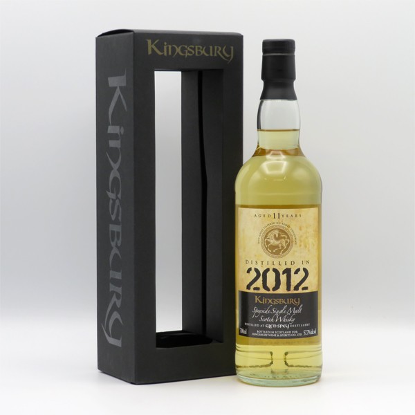 【キングスバリー：ゴールド】グレンスペイ11年 2012 57.7度 700ml （専用BOX入）