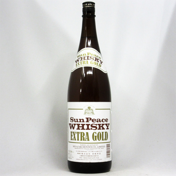 サンピースウイスキー エキストラゴールド 37度 1800mlの通販はau Pay マーケット 中央酒販