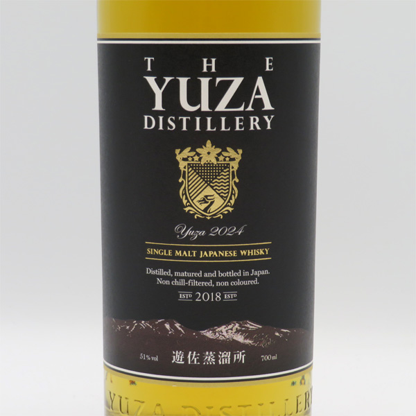 YUZA(遊佐) シングルモルト 2024 51度 700ml (箱なし YUZA(遊佐) シングルモルト 2024 51度 700ml (箱なし