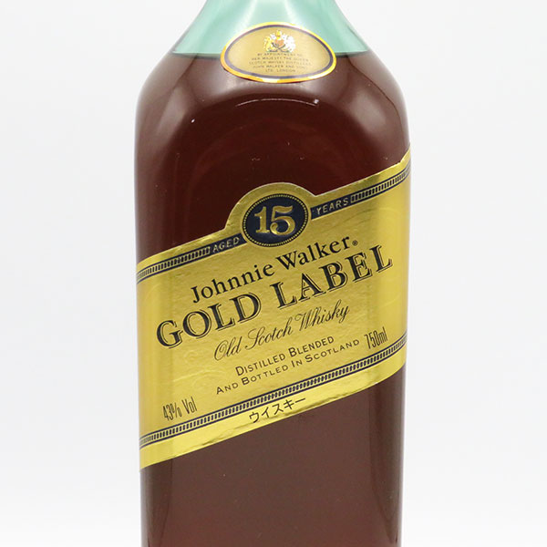 未開封☆ジョニーウォーカー ゴールドラベル 750ml 43度 古酒 ウイスキー ジョニー ウォーカー ゴールドラベル リザーブ