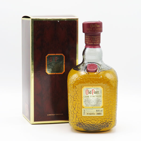 【レトロ】オールドパー カスクストレングス 58.8度 750ml 正規品 （専用BOX入）の通販は 25,361円