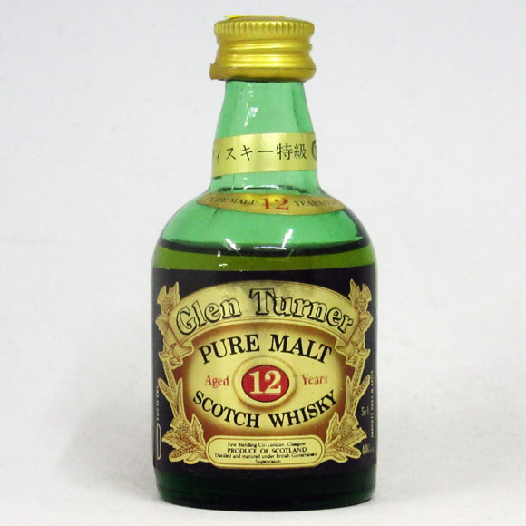 ミニサイズ レトロ 特級表示 グレンターナー 12年 40度 50mlの通販はau Pay マーケット 中央酒販