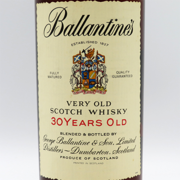 バランタイン30年 古酒 赤キャップ Scotch 未開封・未使用 楽天市場】【送料無料】 バランタイン 30年 Ballantine's ベリー