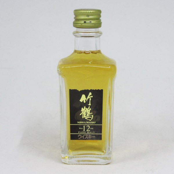 【ミニサイズ】【レトロ】竹鶴12年 角瓶 40度 50ml｜au PAY マーケット