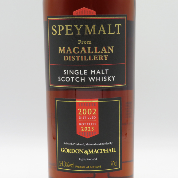 【ゴードン＆マクファイル （G&M社）】スペイモルト フロム マッカラン 2002-2023 54.3度 700ml （専用BOX入）の通販は