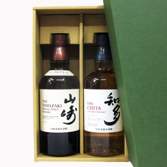 【ラッピング無料】山崎/知多 NV 700ml 2本箱入ギフトセットの通販は
