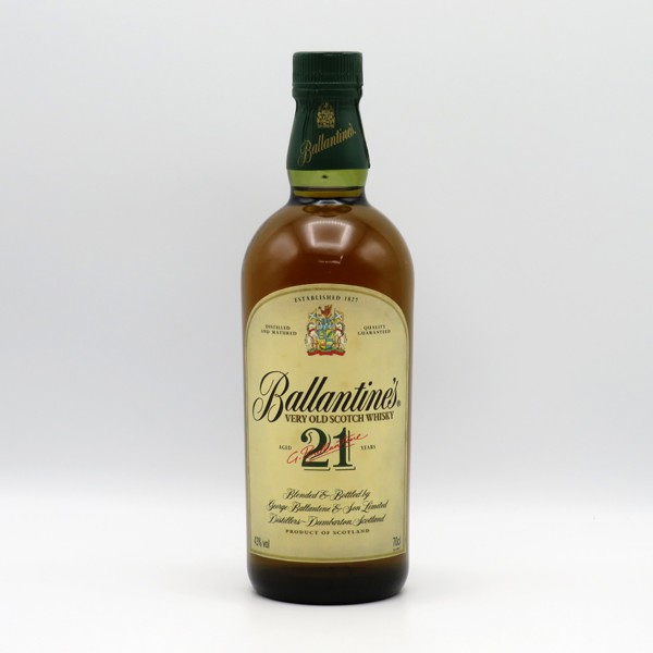 【レトロ】バランタイン21年 43度 700ml 並行品 （箱なし）の通販は