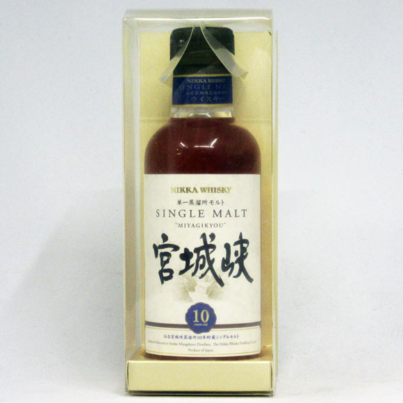 【ベビーサイズ】【旧ラベル】宮城峡10年 45度 180ml （透明：専用BOX入）の通販は 19,430円