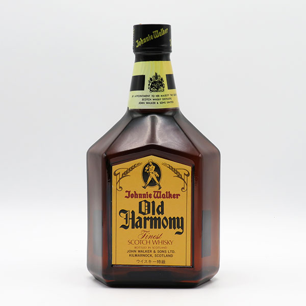 【レトロ：特級表示】ジョニーウォーカー オールドハーモニー 43度 750ml 正規品 （箱なし）の通販は