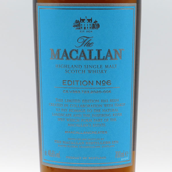 ザ・マッカラン エディション No.6 48.6度 700ml 正規品 （箱