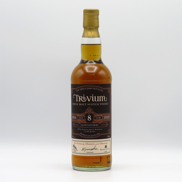 【DRAMLAD：Trivium】グレントファース8年 2014-2023 PXシェリーホグスヘッド 51.9度 700mlの通販は 19,320円