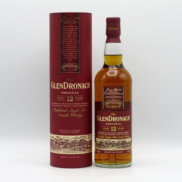 【NON CHILL FILTERED表記】グレンドロナック12年 オリジナル 43度 700ml 並行品 （専用BOX入）の通販は