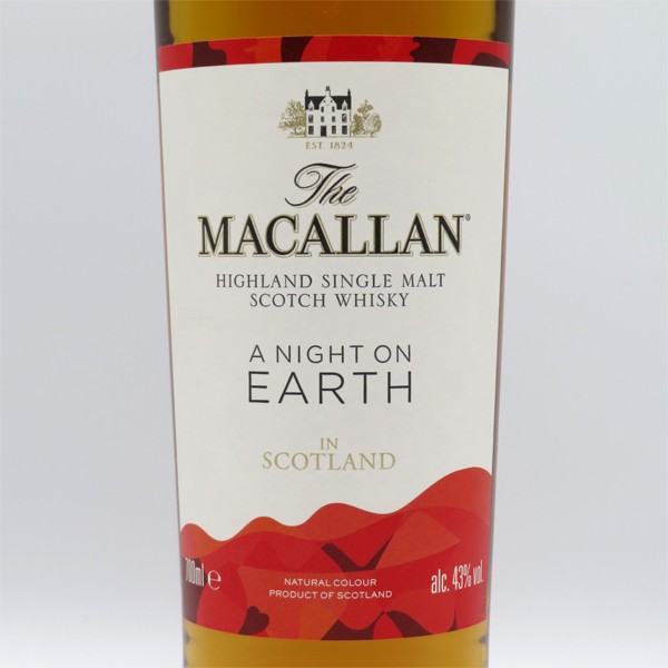 マッカラン ア・ナイト・オン・アース（A NIGHT ON EARTH） 43度 700ml 正規品 （専用化粧箱入）