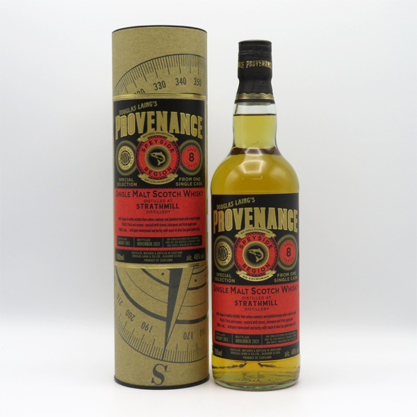 【ダグラスレイン：プロヴェナンス】ストラスミル8年 2013-2021 46度 700ml （専用BOX入）の通販は