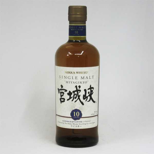 宮城峡10年 45度 700ml （箱なし）