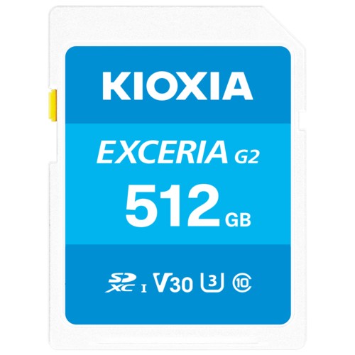 キオクシア(KIOXIA) EXCERIA G2 KSDU-B512G SDXC UHS-I メモリカード 512GB