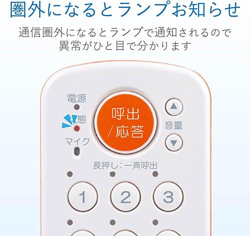 【長期保証付】DXアンテナ WCM10 DXアンテナ デルカテック ワイヤレストーク 簡易移動機_3