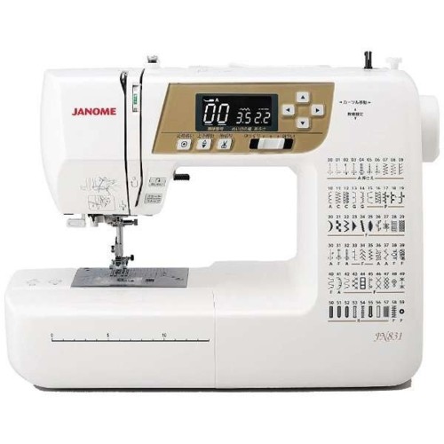 ジャノメ(janome) JN831 コンピュータミシン フットコントローラー付