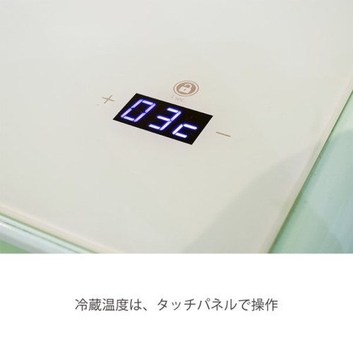 SAPPHIRE(サファイア) SAPPHIRE by LOOZER SMART TABLE STB30 WHITE 冷蔵庫付きスマートテーブル 1ドア 30L