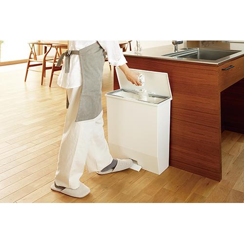 リス GSLW009(ホワイト) SOLOW ペダルオープンワイド45L