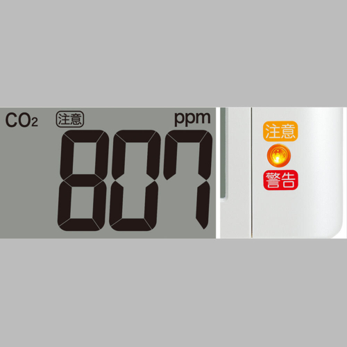 セイコー(SEIKO) SQ449W 掛け置兼用 電波掛け時計 CO2センサー搭載_2