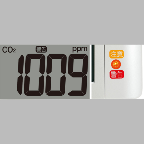 セイコー(SEIKO) SQ449W 掛け置兼用 電波掛け時計 CO2センサー搭載_3