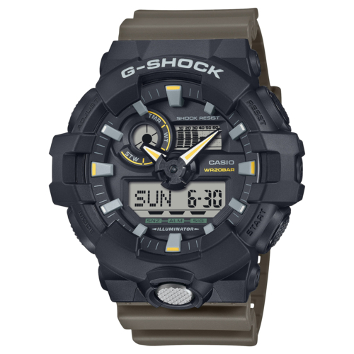 CASIO(カシオ) GA-710TU-1A3JF G-SHOCK GA-700 国内正規品 Two tone utility colors メンズ腕時計 9,605円