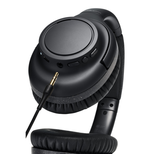 【長期保証付】オーディオテクニカ(audio-technica) ATH-S300BT-BK ブラック Bluetooth ダイナミック密閉型ヘッドホン_3