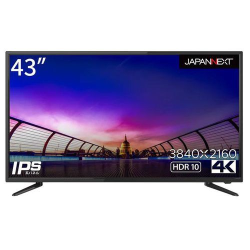 ジャパンネクスト(JAPANNEXT) JN-IPS4302UHDR 43型 4Kディスプレイ