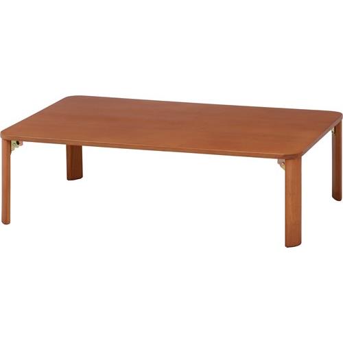 不二貿易 【完成品】折脚ローテーブル(ナチュラル)の通販は