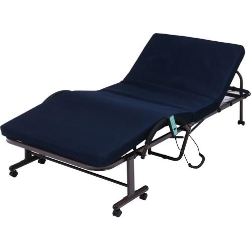 不二貿易 【組立品】折たたみ電動ベッド 高床タイプ ＦＵ−０５−５Ｈの通販は