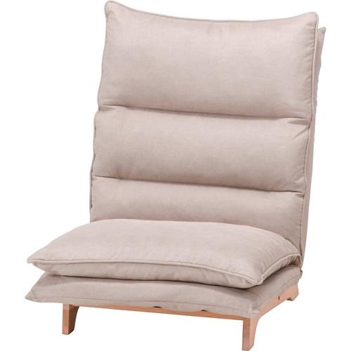 不二貿易 【組立品】 ダブルクッション座椅子 フィット２ １Ｐ ＢＥ