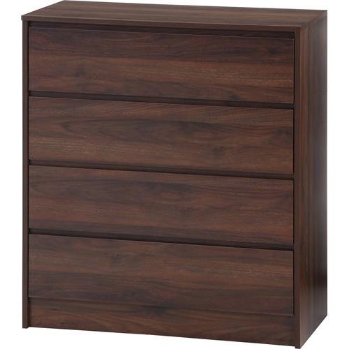 不二貿易 【組立品】工具不要４段チェスト ＭＢＲ