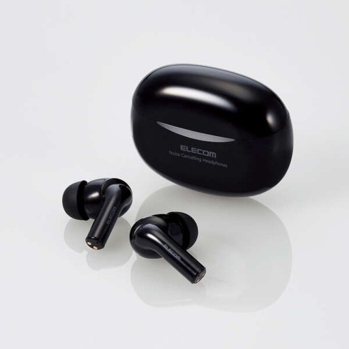 エレコム(ELECOM) LBT-TWS15BK2(ブラック) 完全ワイヤレスBluetoothヘッドホン ノイズキャンセリング