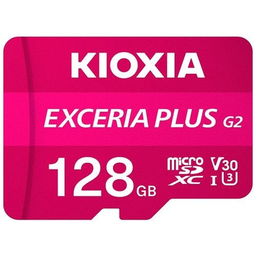 キオクシア(KIOXIA) KMUH-B128G EXCERIA PLUS G2 microSDXCカード 128GB CLASS10 UHS-Iの通販は 8,383円