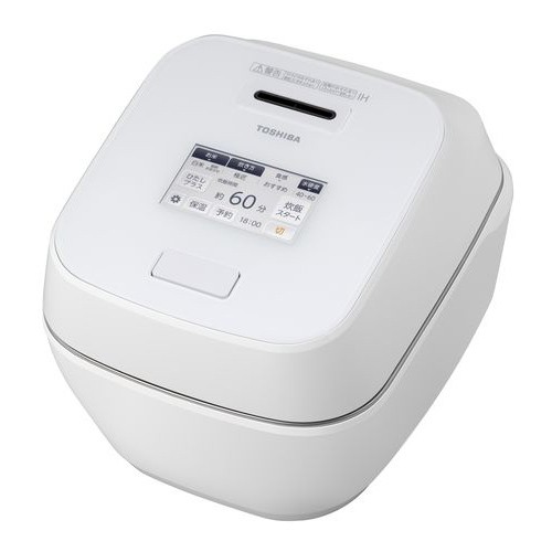 東芝(TOSHIBA) RC-10ZWW-W(グランホワイト) 炎匠炊き 真空圧力IH炊飯器 5.5合