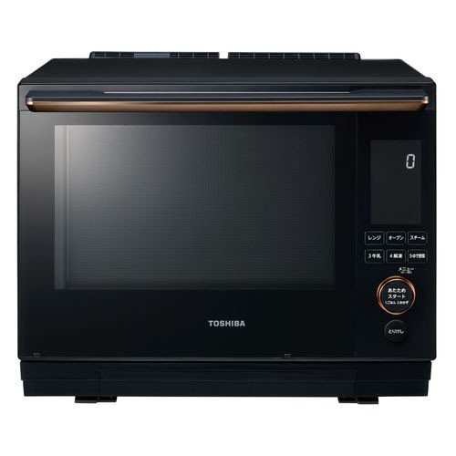 東芝(TOSHIBA) ER-D5000A-K(グランブラック) 石窯ドーム 過熱水蒸気オーブンレンジ 30L - オーブンレンジ